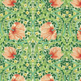 Pimpernel Fabric / Shamrock / Watermelon