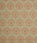 Flores Fabric / Duck Egg - Just Fabrics