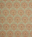Flores Fabric / Duck Egg - Just Fabrics