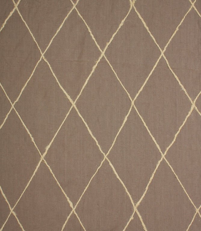 Wicker & Weave Fabric / Stone / Natural - Just Fabrics