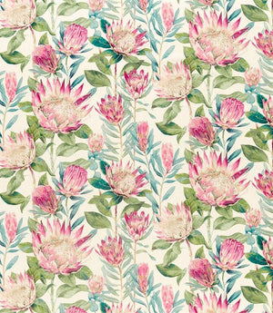 King Protea Fabric / Rhodera