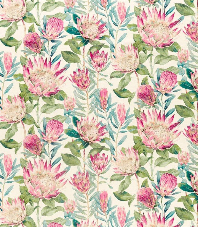 King Protea Fabric / Rhodera - Just Fabrics