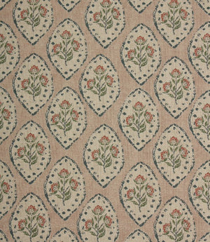 Fleur De Lune Fabric / Soft Pink