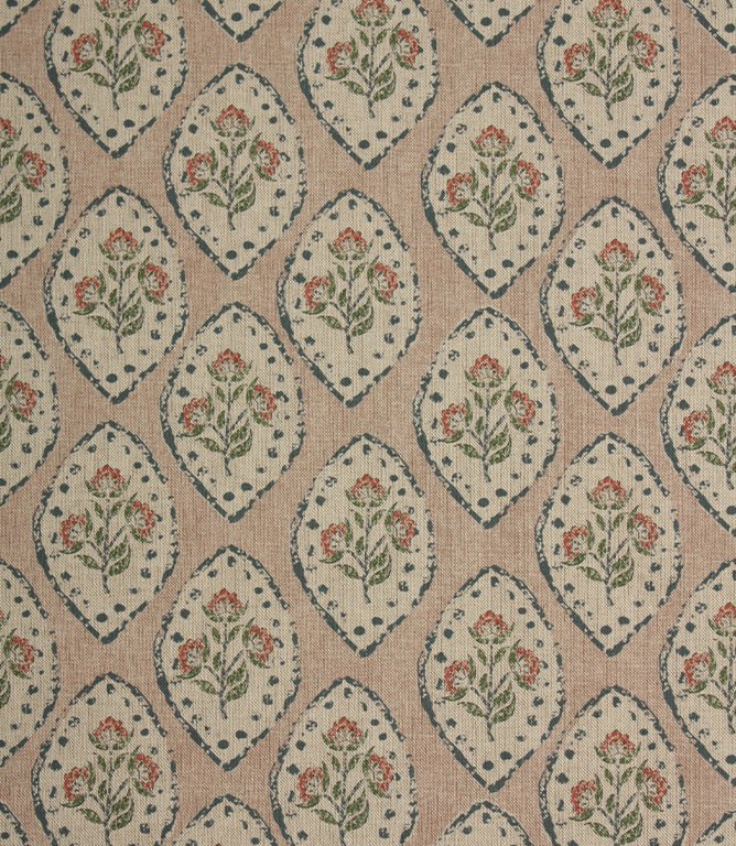 Fleur De Lune Fabric / Soft Pink - Just Fabrics
