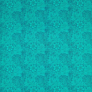 Marigold Fabric / Navy / Turquoise