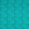Marigold Fabric / Navy / Turquoise - Just Fabrics
