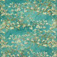 Almond Blossom Fabric / Blue