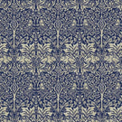 Brer Rabbit Fabric / Indigo / Vellum - Just Fabrics