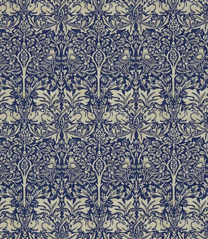 Brer Rabbit Fabric / Indigo / Vellum