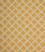 Hedgerow Tile Fabric / Ochre - Just Fabrics