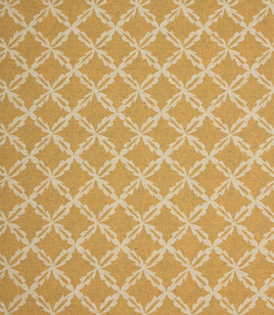 Hedgerow Tile Fabric / Ochre
