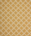 Hedgerow Tile Fabric / Ochre - Just Fabrics