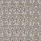 Snakeshead Fabric / Pewter / Gold - Just Fabrics