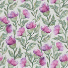 Ettrick Fabric / Fuchsia / Cream - Just Fabrics