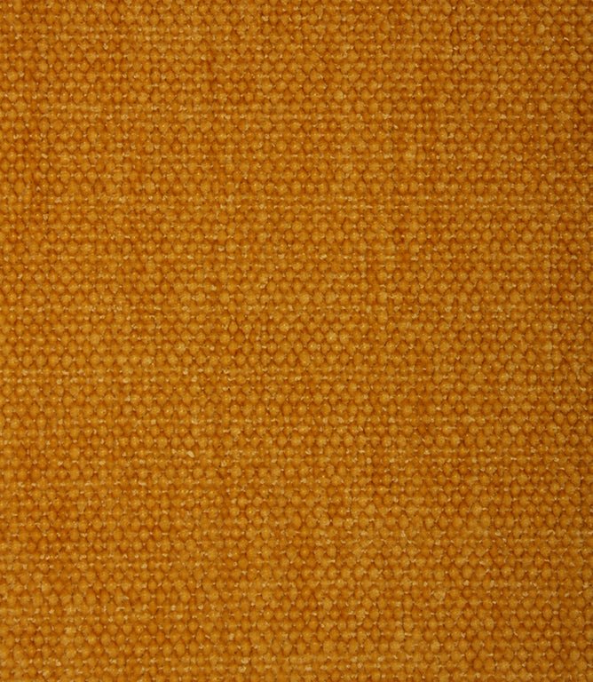 Elcombe Chenille Fabric / Ochre - Just Fabrics