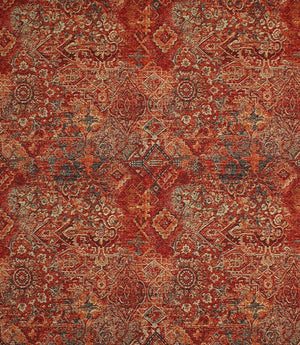 Keshan Tapestry Fabric / Red