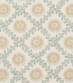 Patola Fabric / Aqua - Just Fabrics