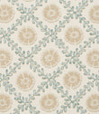 Patola Fabric / Aqua - Just Fabrics