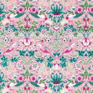 Strawberry Thief Fabric / Miami Strip - Just Fabrics