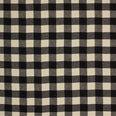 Aldsworth Check Fabric / Noir