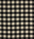 Aldsworth Check Fabric / Noir - Just Fabrics