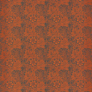 Marigold Fabric / Navy / Burnt Orange