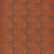 Marigold Fabric / Navy / Burnt Orange - Just Fabrics
