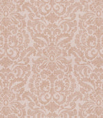 Hazel Damask Fabric / Blush - Just Fabrics