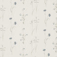 Meadow Grasses Fabric / Cobalt / Chalk