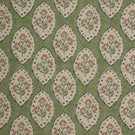 Fleur De Lune Fabric / Sap Green - Just Fabrics