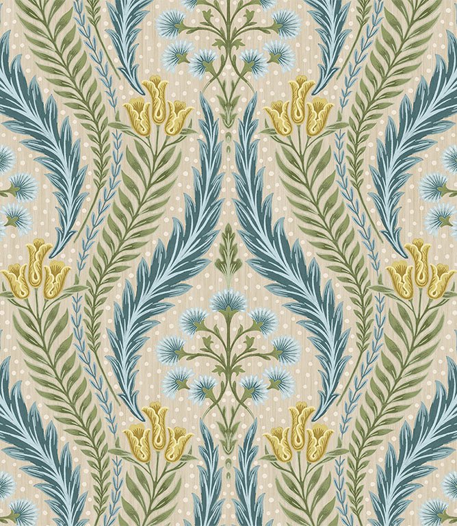 Kashi FR Fabric / Teal - Just Fabrics