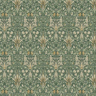 Snakeshead Oilcloth Fabric / Forest - Just Fabrics