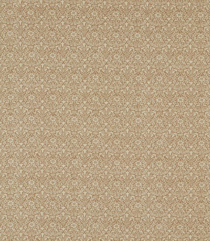Bellflowers Weave Fabric / Wheat - Just Fabrics