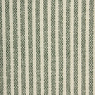 Sandbank Stripe Fabric / Bottle Green - Just Fabrics