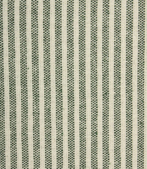 Sandbank Stripe Fabric / Bottle Green