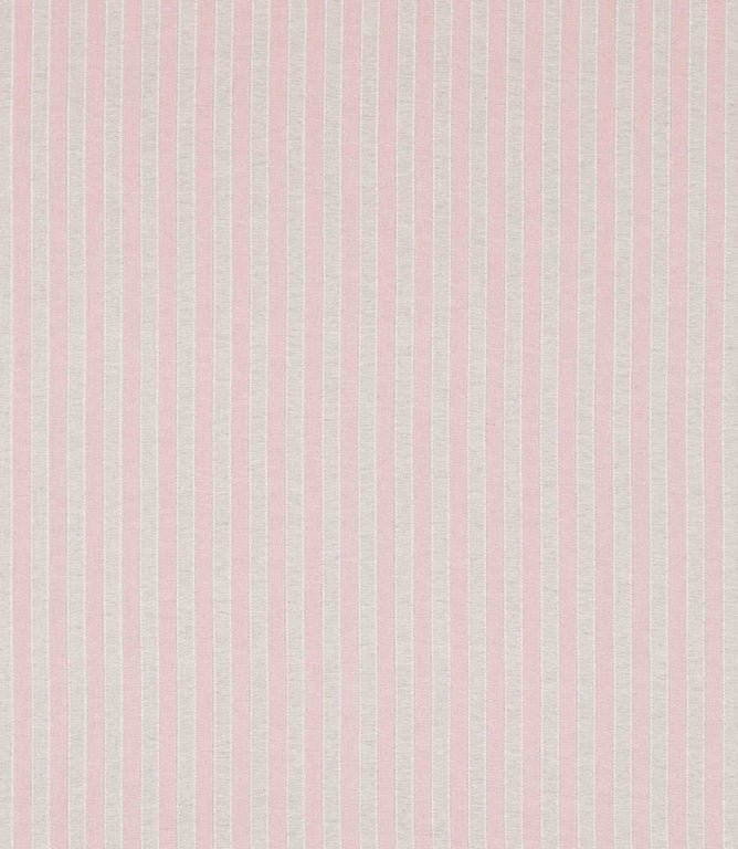 Sorilla Stripe Fabric / Shell Pink Linen - Just Fabrics