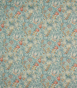 Golden Lily Outdoor Fabric / Cornflower - Just Fabrics