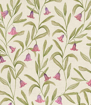 Bell Meadow Fabric / Rosewood