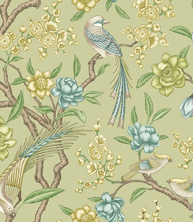 Kanra FR Fabric / Elderflower - Just Fabrics