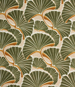Hosta Outdoor Fabric / Khaki - Just Fabrics