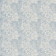 Marigold Fabric / China Blue / Ivory