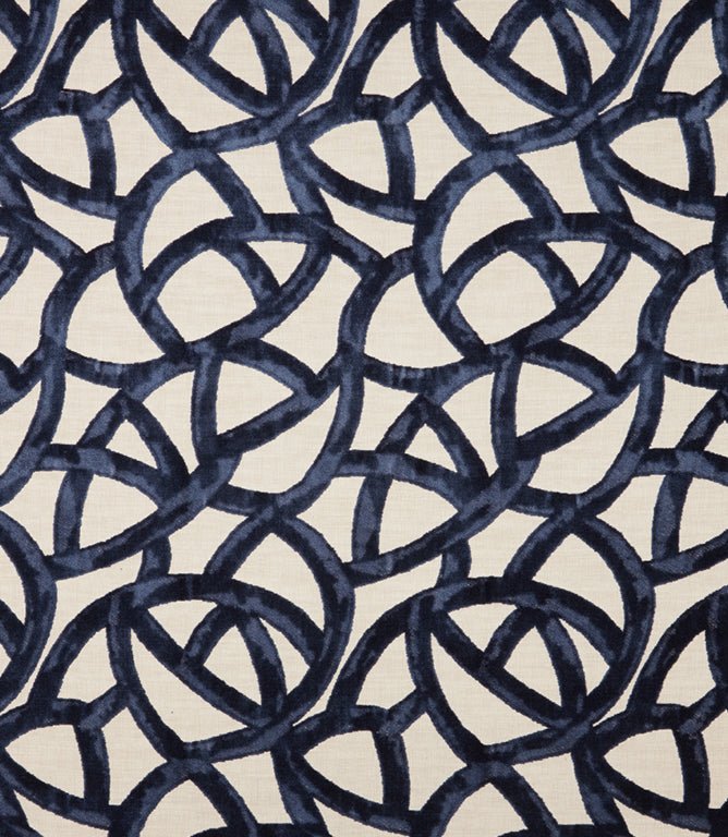 Orbit Fabric / Midnight - Just Fabrics