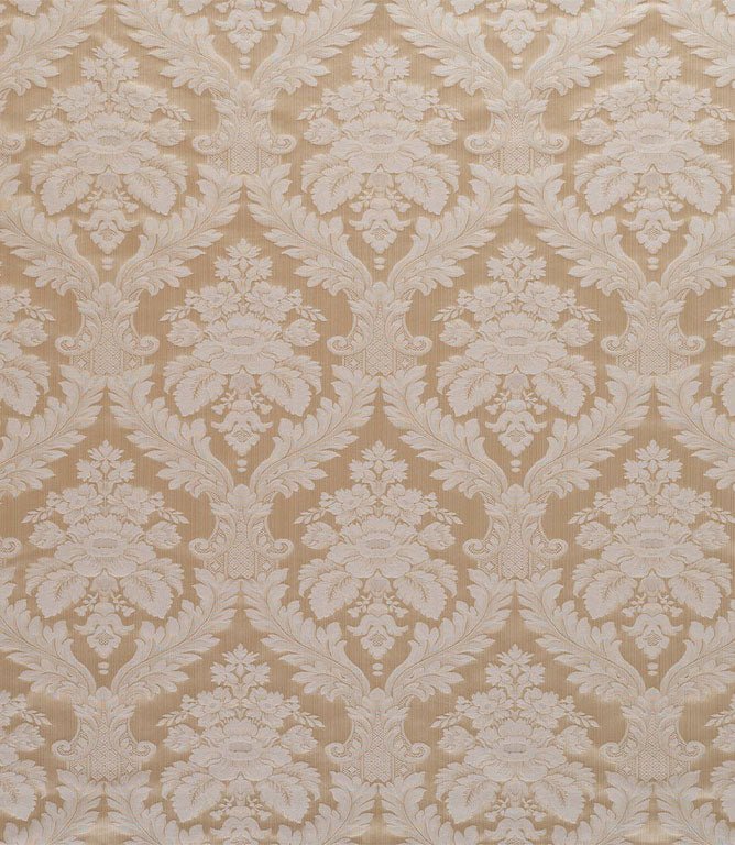 Montacote Damask FR Fabric / Champagne - Just Fabrics