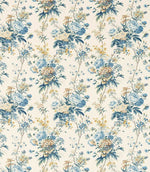 Lakeland Paradis Fabric / Poppinjay / Lion - Just Fabrics