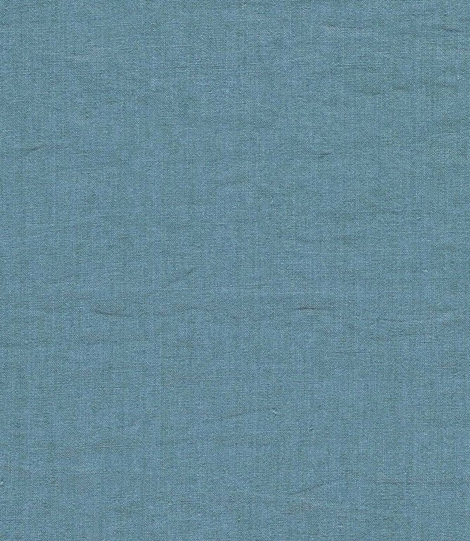 Rue Linen Fabric / Lake - Just Fabrics