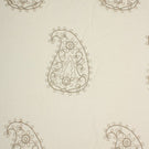 Kashmir Fabric / Ivory / Linen - Just Fabrics