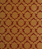 Versailles Damask Fabric / Red - Just Fabrics