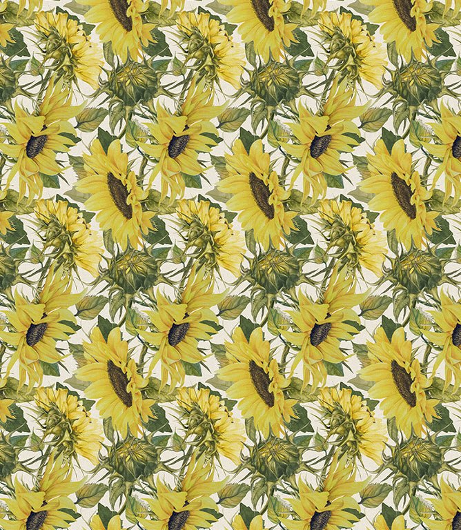 Easton Fabric / Fern / Linen - Just Fabrics