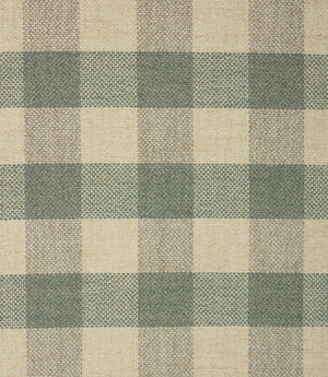Wilby Check FR Fabric / Duck Egg