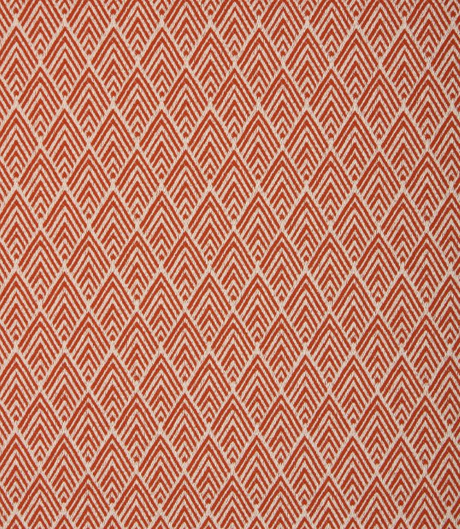 Hayle Outdoor Fabric / Burnt Orange - Just Fabrics
